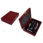 Kit para Vinho com 5 peças e estojo