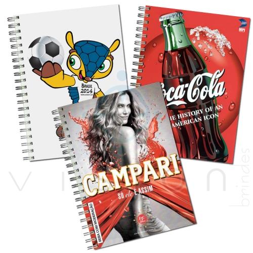 Caderno Capa Dura 20x16 cm (200 folhas)