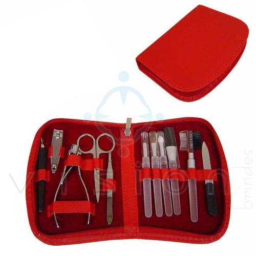 Kit manicure com 11peças