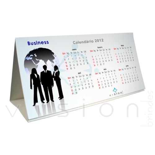 Calendário de Mesa Pirí¢mide PVC (20x10)