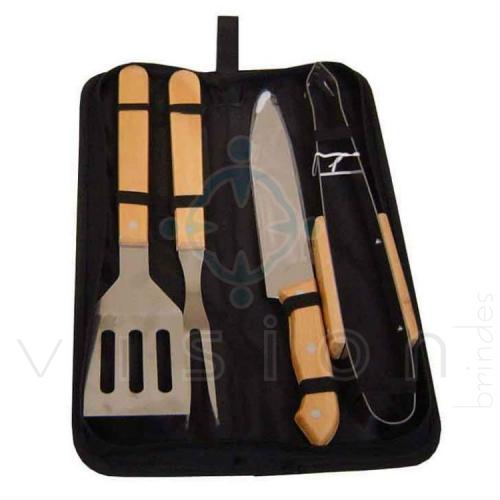 Kit Churrasco com 4 peças