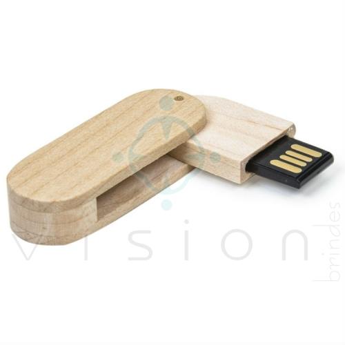 Pen Drive em Bambu 4GB