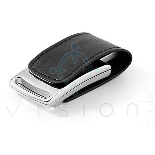 Pen Drive Couro Sintético 8GB