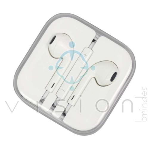 Fone estilo EarPods - Sem Microfone