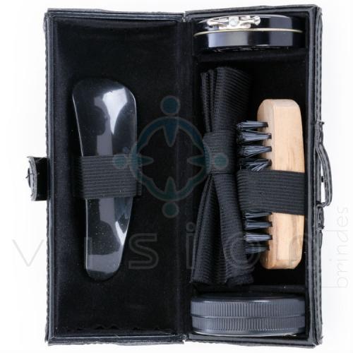 Kit Engraxate / Limpeza de Sapatos com 5 peças