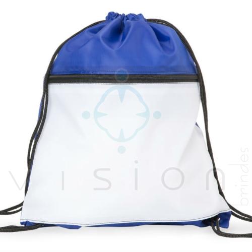 Sacola Tipo Mochila em Nylon