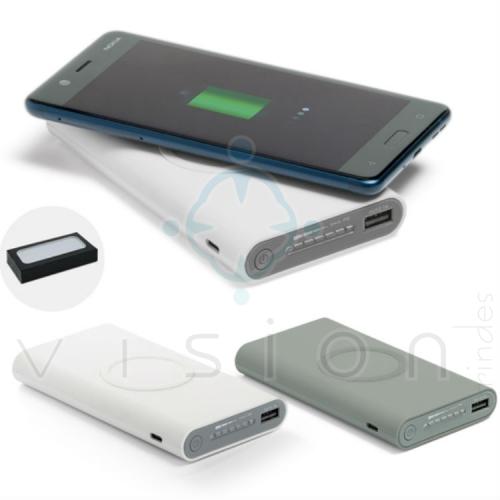 Carregador Portátil Power Bank Wireless 11000mAh