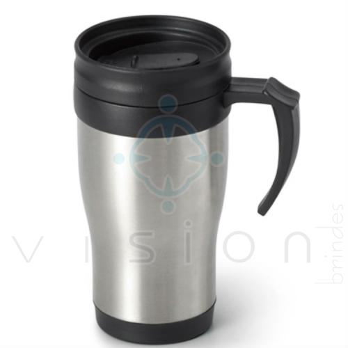 Caneca Viagem Inox com Tampa 420ml