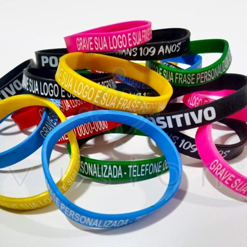 Pulseira Emborrachada