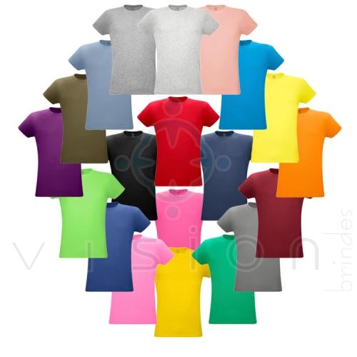Camiseta Unissex Corte Regular Cores (135 g/m2)
