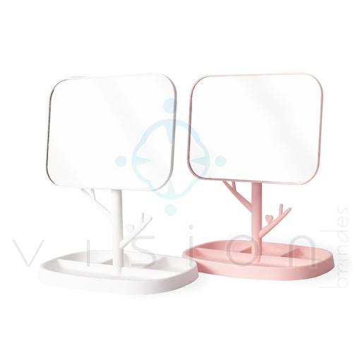 Espelho de Mesa Plástico