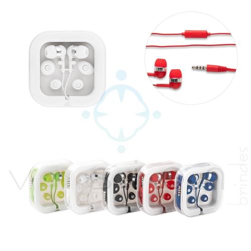 Fone de ouvido com microfone