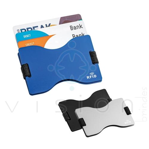 Porta cartões com bloqueio RFID