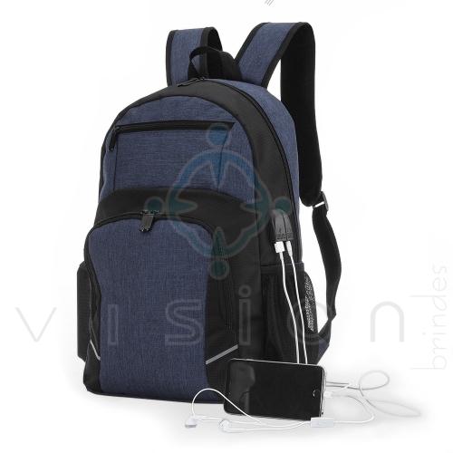 Mochila Poliéster 17L P2 e USB