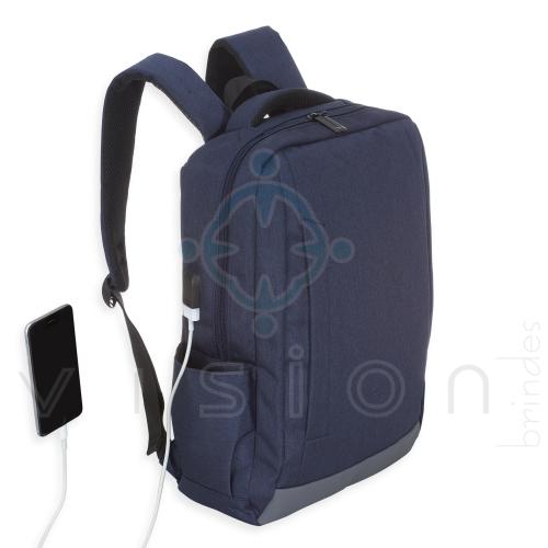 Mochila de Nylon USB