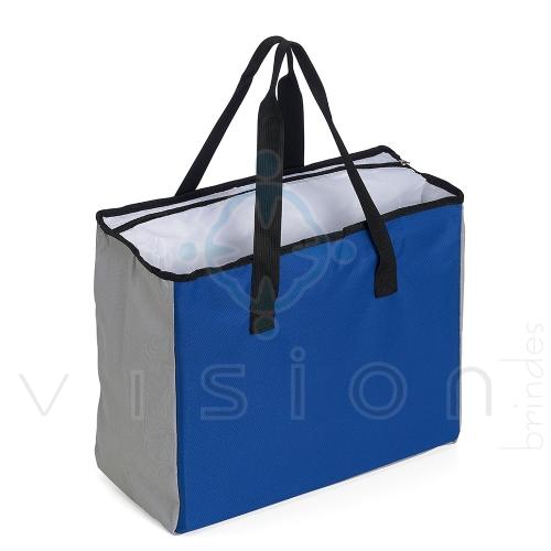 Sacola Poliéster 25L com Bolso Térmico